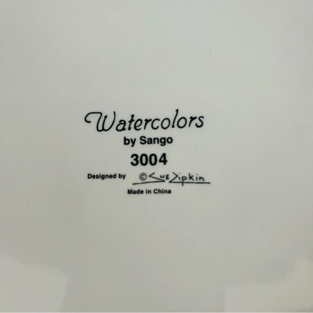 Sango Watercolors Round Platter